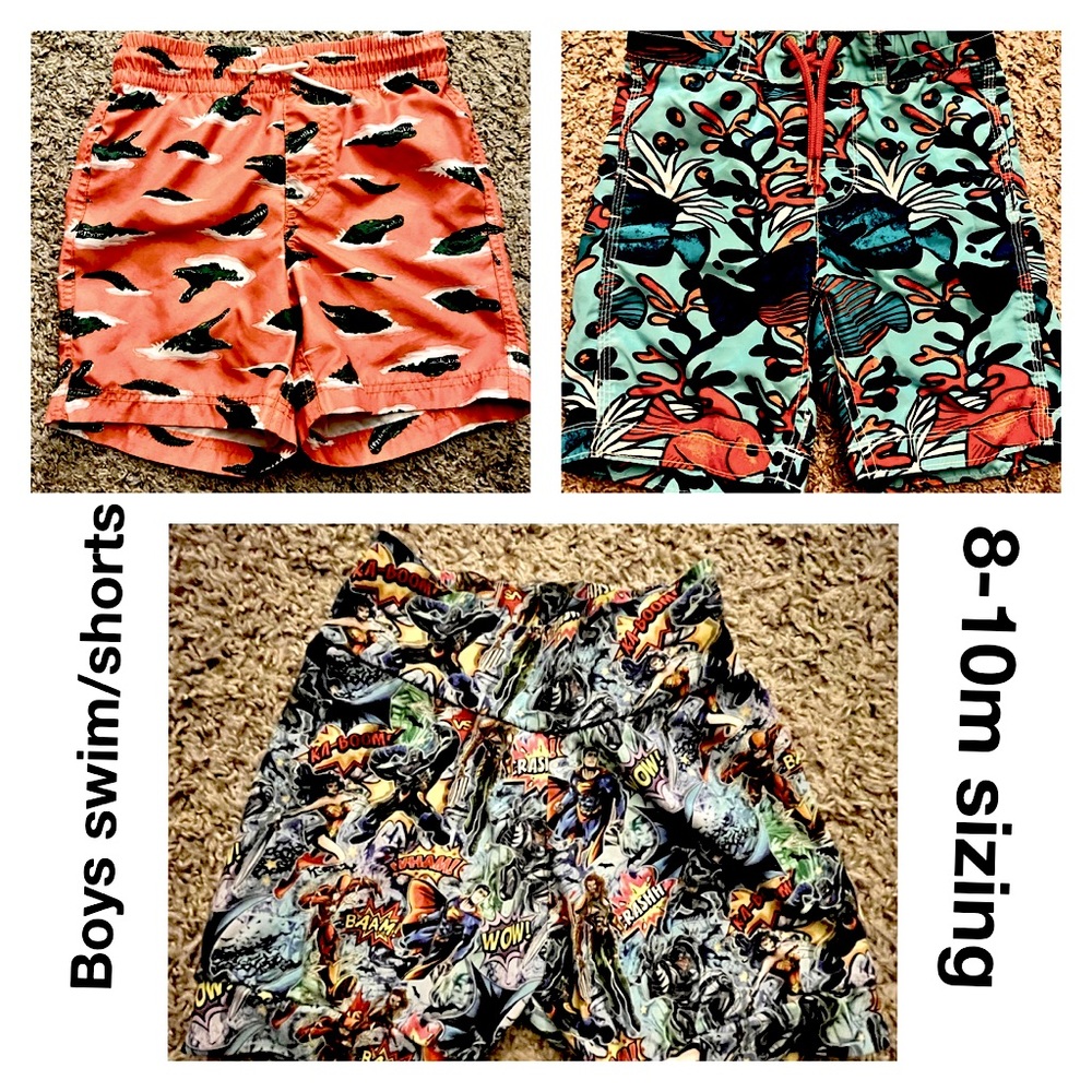 boys size Meduim swim trunks/shorts 8-10 size